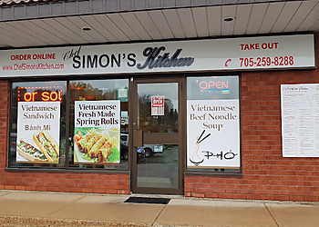 Orillia thai restaurant Chef Simon's Kitchen