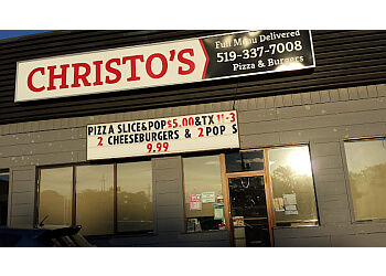 Sarnia pizza place Christo's Pizza & Burgers