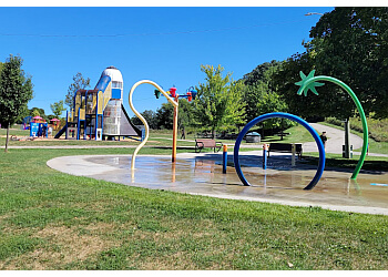 Cambridge public park Churchill Park