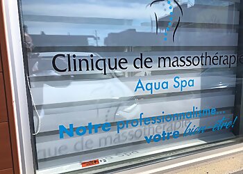 Saint Jean sur Richelieu massage therapy Clinique de massothérapie Aqua Spa