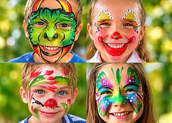 Clowns at Party California - Orangeville, ON Face Painting - Face Painting Image