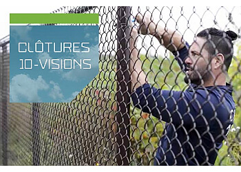 Drummondville fencing contractor Clôtures 10-Visions