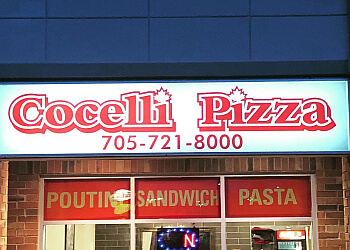 Barrie pizza place Cocelli Pizza