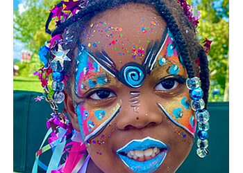 Hamilton face painting ColourPop Face & BodyArt