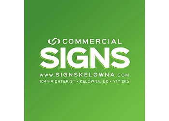 Kelowna sign company Commercial Signs
