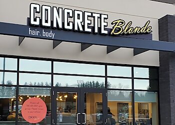 Sherwood Park hair salon Concrete Blonde Hair and Body