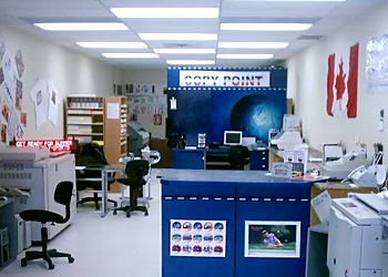 Copy Point - Hamilton, ON Imprimeries - Shop Interior Image