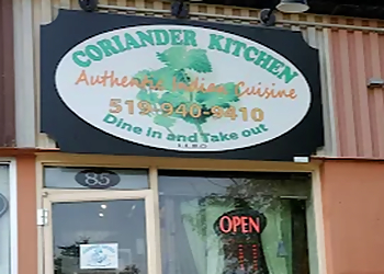 Orangeville indian restaurant Coriander Kitchen