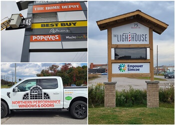 Orillia sign company Creechers Design Inc.