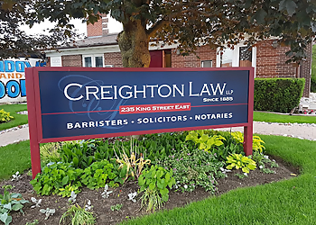Creighton Law Firm Creighton Law Firm - Oshawa, ON Civil Litigation Lawyer - Law Firm Exterior Image