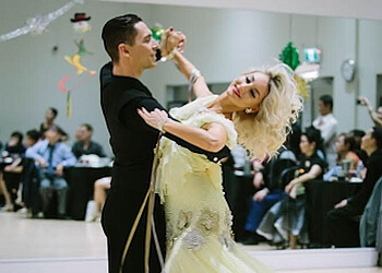Richmond wedding dance choreography Crystal Ballroom
