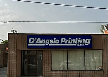 Welland printer D'Angelo Printing Co image 1