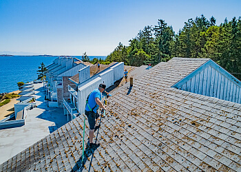 Nanaimo window cleaner D & D Clean Exteriors Ltd.