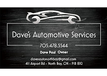 North Bay Garage de réparation voiture Dave's Automotive Services