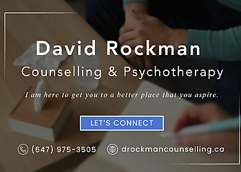 Toronto Thérapeutes David Rockman, MSW, RSW - DAVID ROCKMAN COUNSELLING & PSYCHOTHERAPY