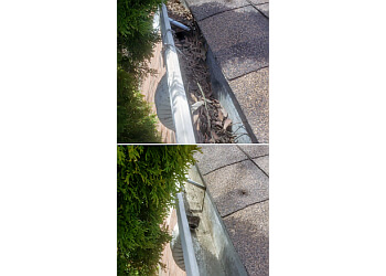 Vaughan gutter cleaner Dazzle Window Cleaning