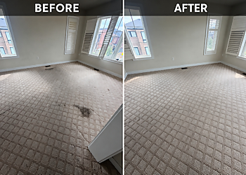 Diirt Dragger - Pickering, ON Carpet Cleaning - Before and After Image