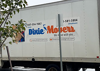 Caledon moving company Dixie Movers