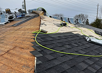 Pickering roofing contractor Doucette Roofing