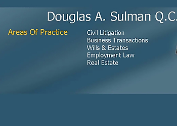 Douglas A Sulman - Chatham, ON Civil Litigation Lawyer - Legal Insights