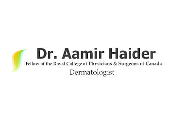 Mississauga dermatologist Dr. Aamir Haider