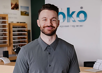 Regina Pediatric Optometrists Dr. Brendan Hebert, OD - OKO EYECARE + EYEWEAR