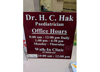 Medicine Hat pediatrician Dr. Hendrik Hak