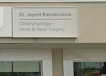 Kitchener ent doctor Dr. Jayant Ramakrishna