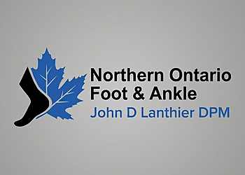 Dr. John D Lanthier - NORTH ONTARIO FOOT & ANKLE Dr. John D Lanthier - NORTH ONTARIO FOOT & ANKLE - Sudbury, ON Podiatrists - Clinic Logo