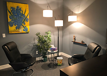 Dr. Naheed Jawed, B.S., M.S., PhD - ODYSSEY PSYCHOLOGICAL ASSESSMENT AND COUNSELLING - Airdrie, AB Mental Health & Counselling - Clinic Interior Image