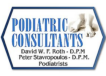 Dr. Peter Stavropoulos - PODIATRIC CONSULTANTS - Kitchener, ON Podiatrists - Clinic Logo