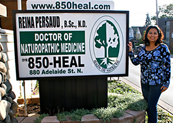 London naturopathy clinic Dr. Reina Persaud, B.Sc, ND