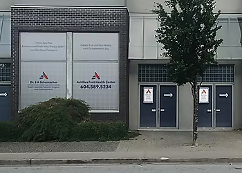 Dr. S A Schumacher - ACHILLES FOOT HEALTH CENTRE - Surrey, BC Podiatrists - Clinic Exterior Image