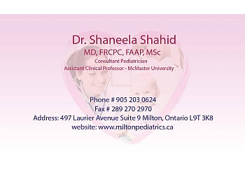 Milton pediatrician Dr. Shaneela Shahid image 1