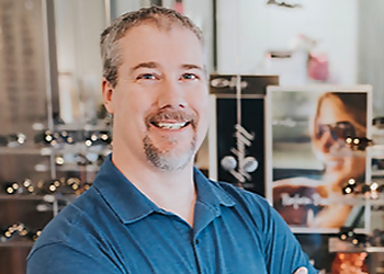 Dr. Shawn Greydanus, B.Sc, OD - NECHAKO OPTOMETRY Dr. Shawn Greydanus, B.Sc, OD - Prince George, BC Optometrists - Doctor Portrait Image