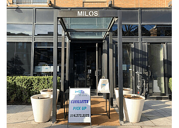 Montreal mediterranean restaurant Estiatorio Milos Montreal