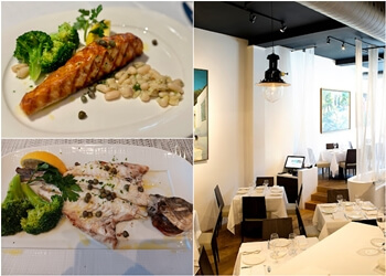 Montreal mediterranean restaurant Estiatorio Milos Montreal