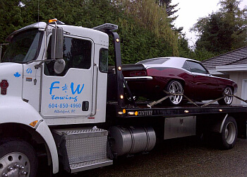 Abbotsford towing service F & W Towing Ltd.