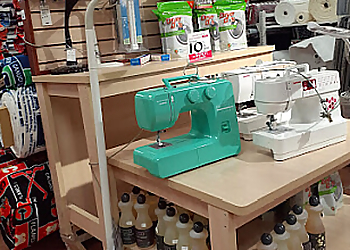 Fabricville - Magasin De Tissus - Montreal, QC Sewing Machine Stores - Shop Interior Image