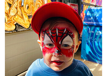St Albert face painting Face Painting by Miss Ye