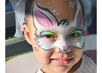 Nanaimo face painting Faeriewhale Facepainting