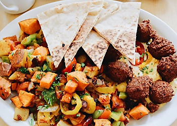 Winnipeg breakfast restaurant Falafel place