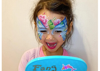 Vancouver face painting Fang Artistry