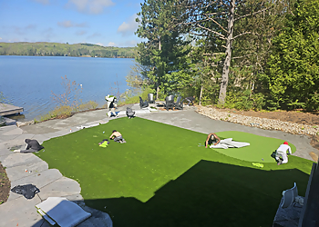 Vaughan landscaping company Fieldmasters Synthetic Grass & Landscape Design