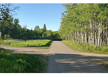 Calgary hiking trail Fish Creek Provincial Park