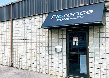 Cambridge sign company Florence Signs 