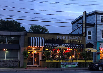 Halifax pizza place Freeman's Little Newyork