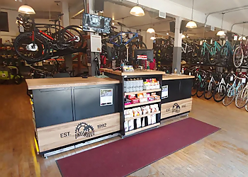 Hamilton bicycle shop Freewheel Cycle