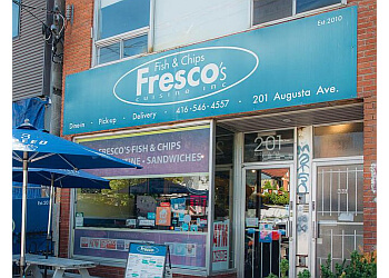 Toronto fish and chip Fresco's Fish and Chips