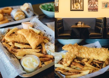 Toronto fish and chip Fresco's Fish and Chips